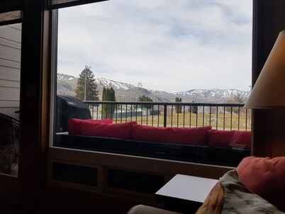 Lake View Condo across from the Public Park and Beach, Downtown Chelan!
