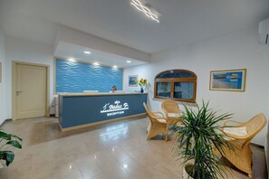 Apartment, Balcony | Lobby - The Fantastic Residenza Badus Studio Sleeps 2 Num0829 (Badesi)