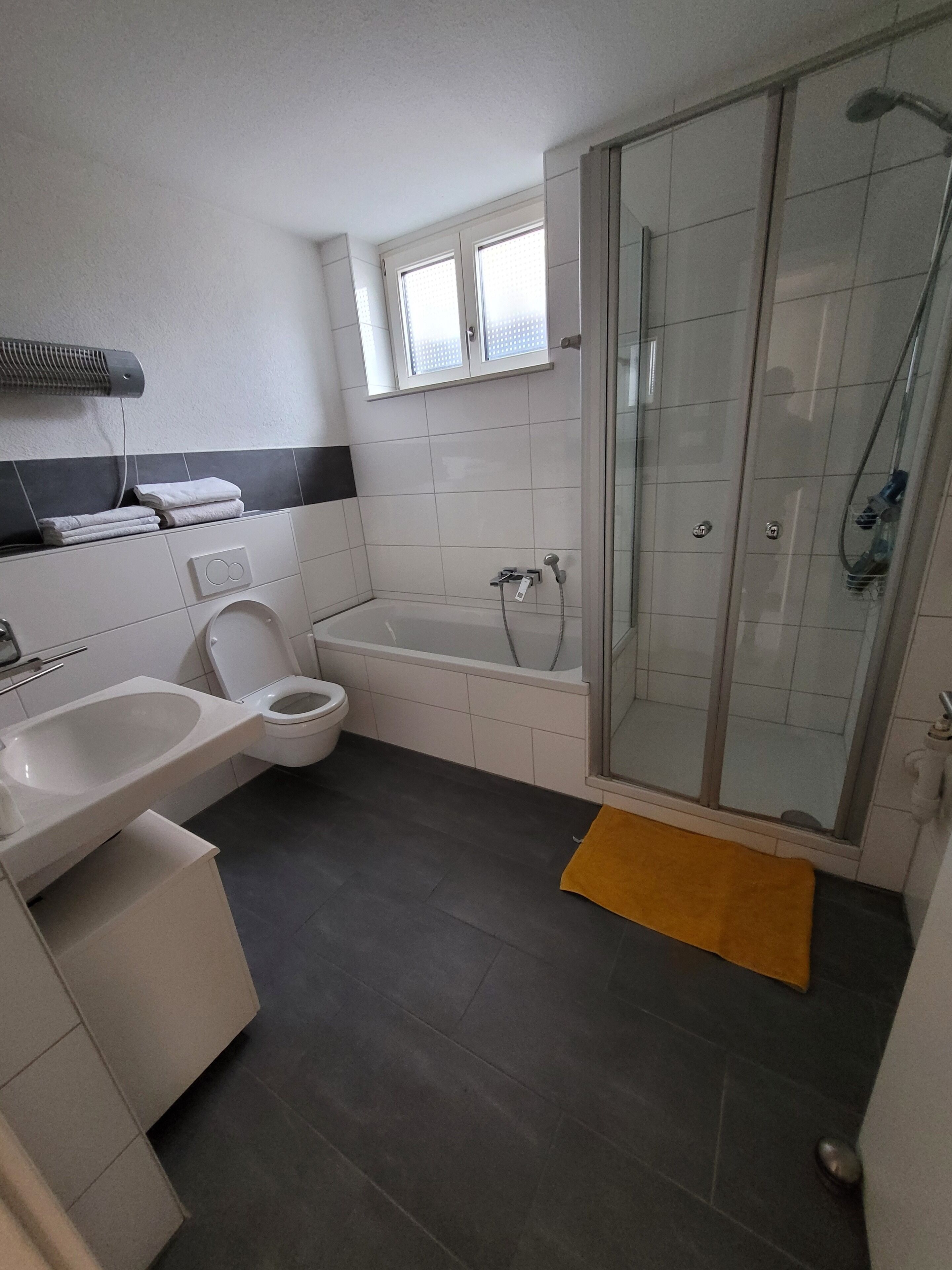 Assecador de cabells, tovalloles, sabó i xampú 