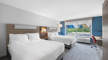 Standard Room, 2 Queen Beds, Accessible, Non Smoking (Communications) | Desk, free WiFi, bed sheets