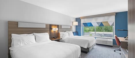 In-room safe, desk, blackout curtains, iron/ironing board