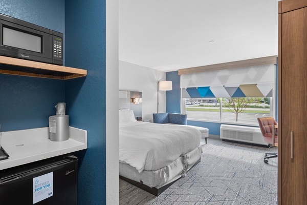 In-room safe, desk, blackout drapes, iron/ironing board