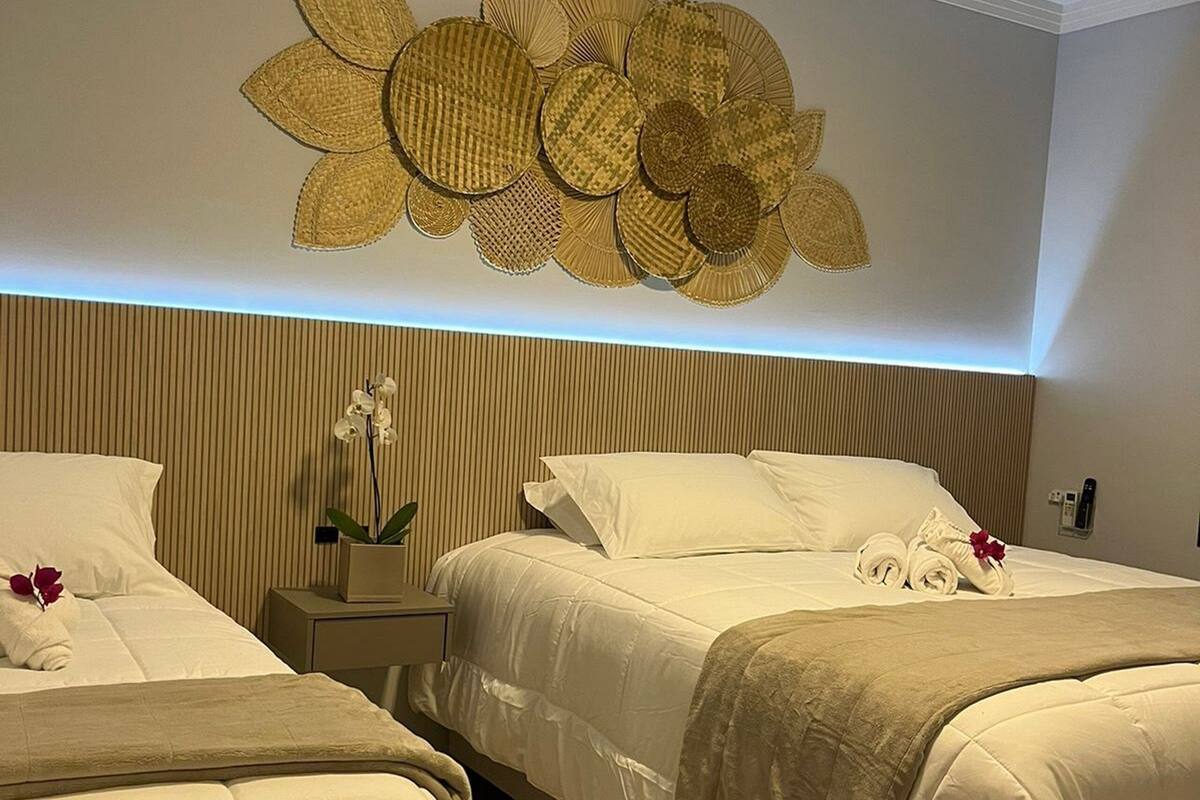 Apartamento | 2 quartos, cortinas blackout, Wi-Fi de cortesia, roupa de cama