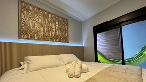 Apartment | 2 bedrooms, blackout drapes, WiFi (free), bed sheets - Apart Cauda da Baleia (Garopaba)