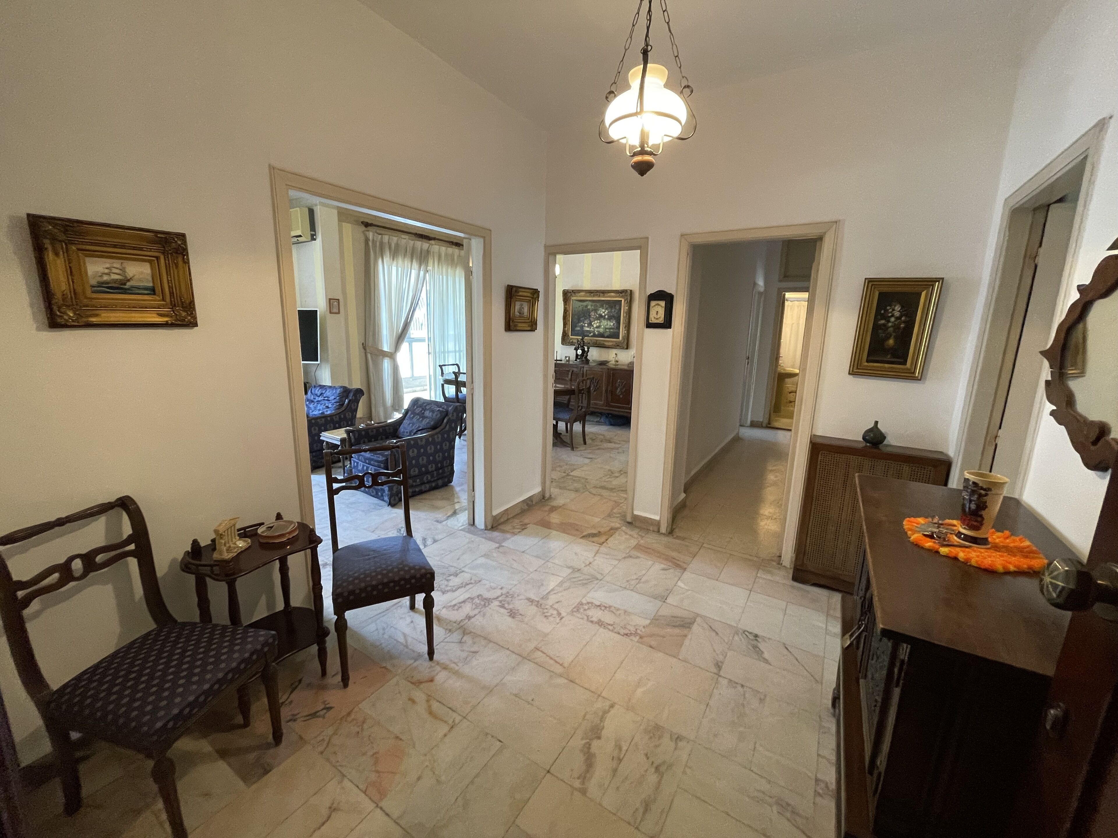 Apartment, 2 Bedrooms, Smoking, Balcony | Living area