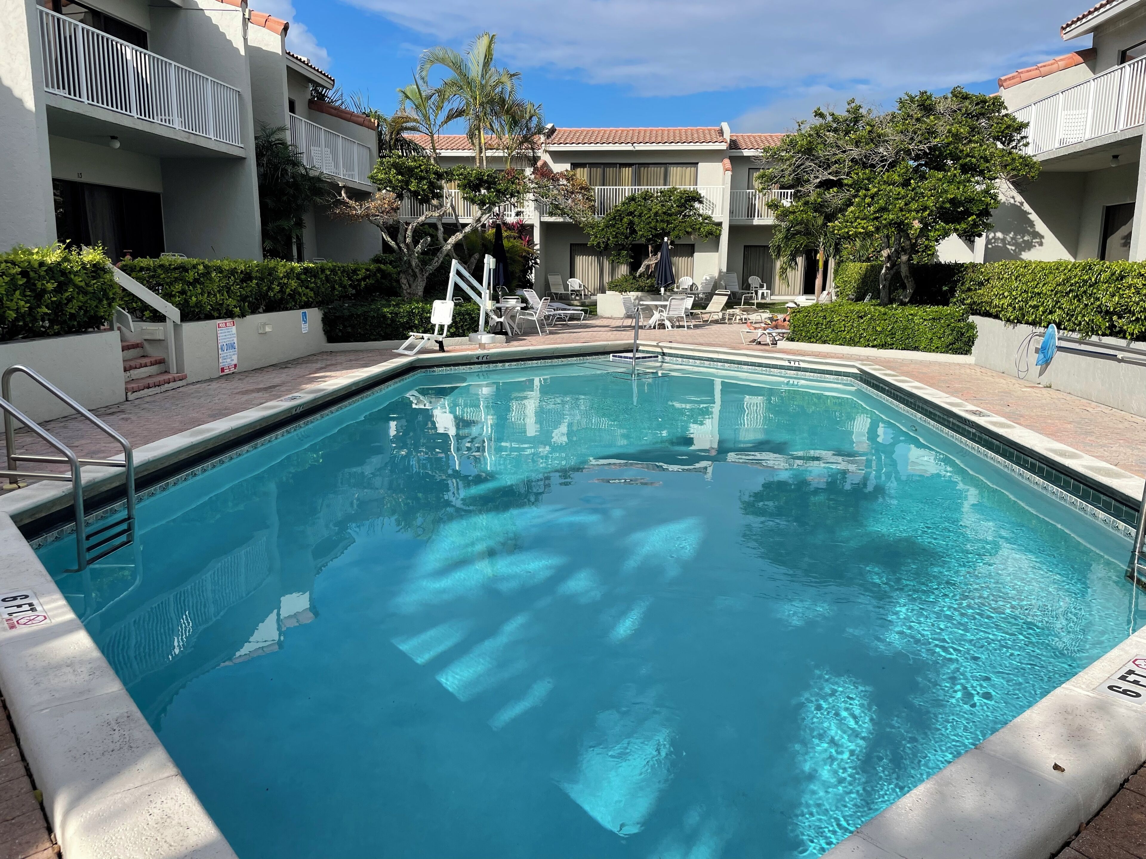 Three bedroom, three bathroom condo located across from the beach in Boca. 

