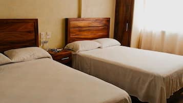 Traditional Double Room, 2 Queen Beds | 1 bedroom, free WiFi, bed sheets