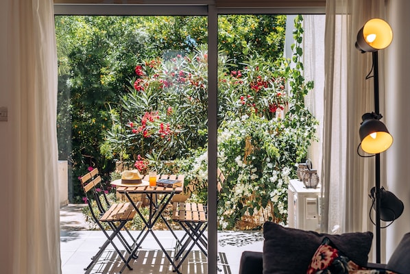 Ferienhaus, 2 Schlafzimmer, Balkon, Gartenblick | Blick von der Unterkunft