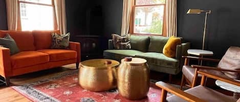 TV connectée, cheminée