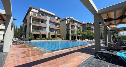 Chalet in Batrouna Park Resort, Facing the Pool, Gazon,gym,generator IS Included