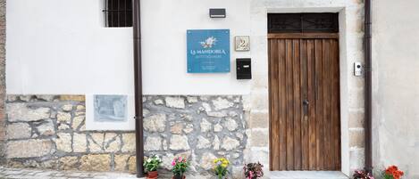 Entrada de la propiedad