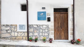 Entrée de l’hébergement