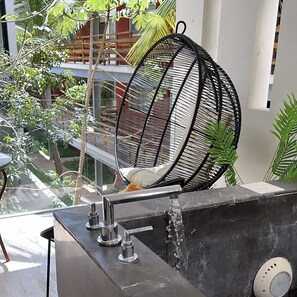 Individually decorated, individually furnished, iron/ironing board - Departamento con Jacuzzi en Playa del Carmen  (Playa del Carmen)