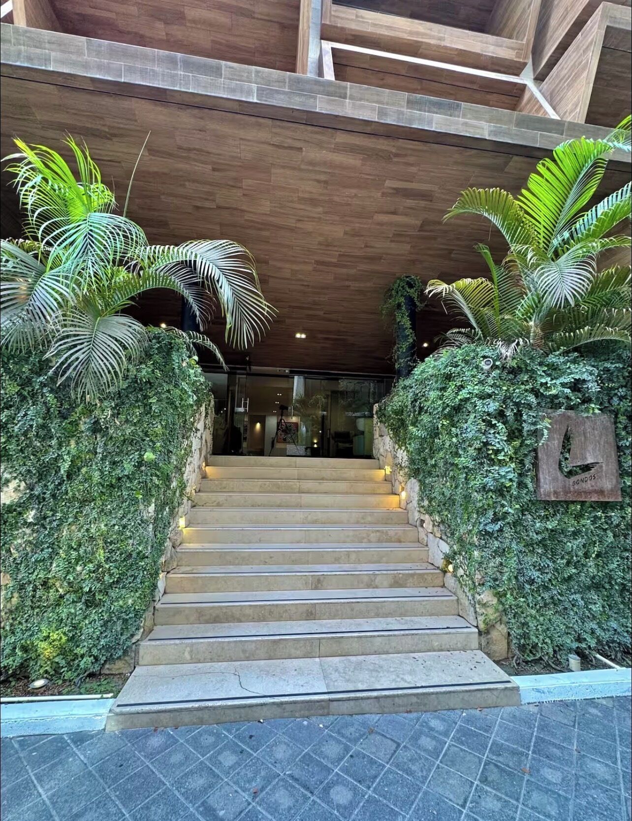 Fachada da propriedade