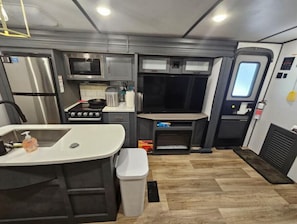 Microwave, oven, stovetop