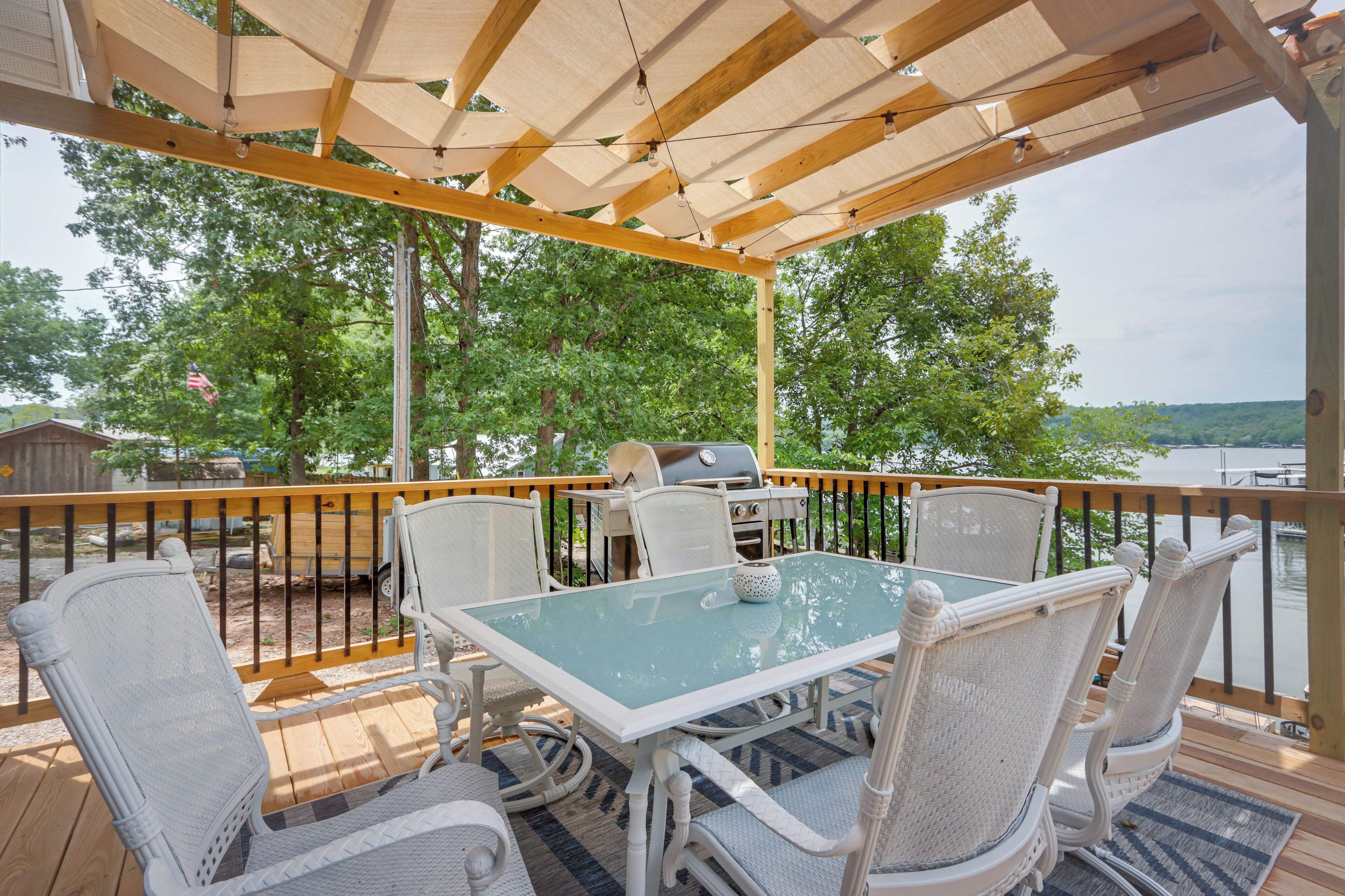 Lake of the Ozarks Home w/ Private Deck & Dock!