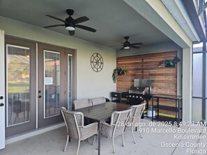 Opções para refeição ao ar livre