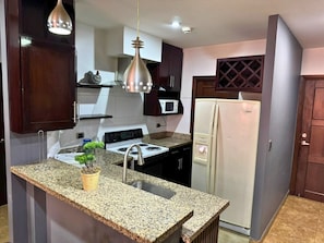 Casa Del Valle Apartment A2 | Private kitchen - Apartamentos Casa del Valle (San Pedro Sula)