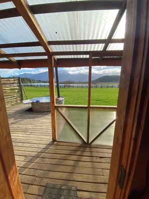 Basic Cabin | Terrace/patio