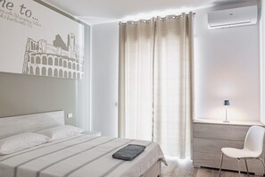 2 chambres, fer et planche à repasser, accès Internet
