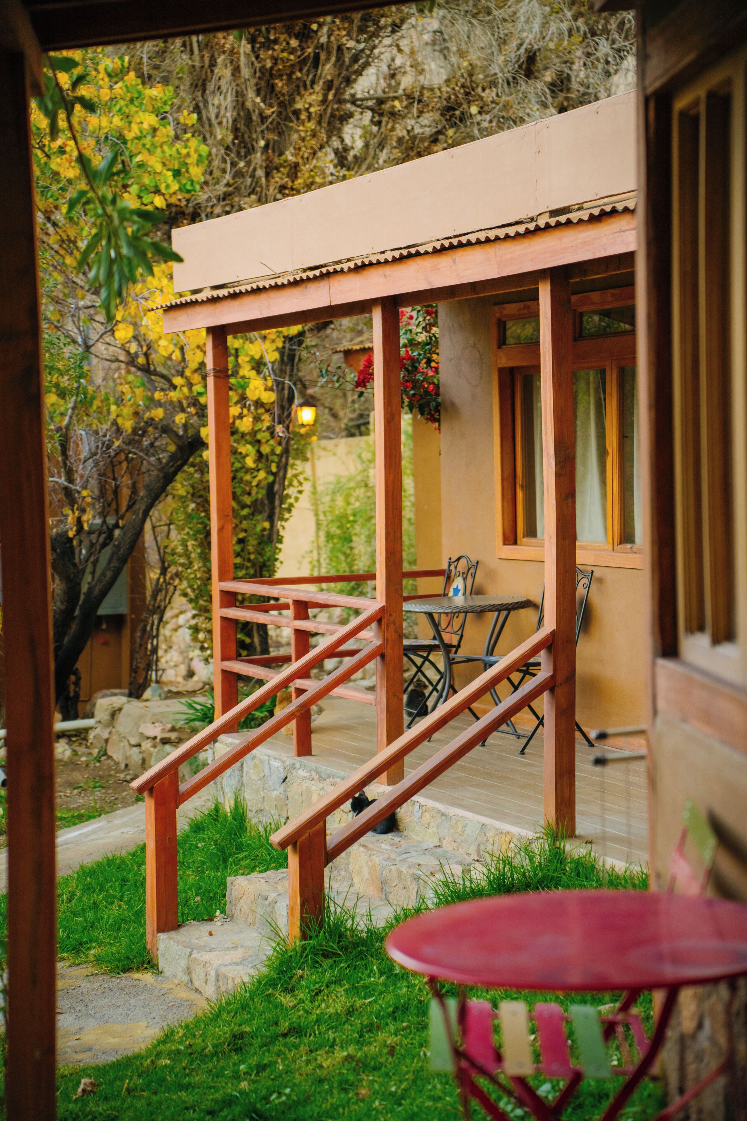 Deluxe Triple Room, Terrace, Garden View | Terrace/patio