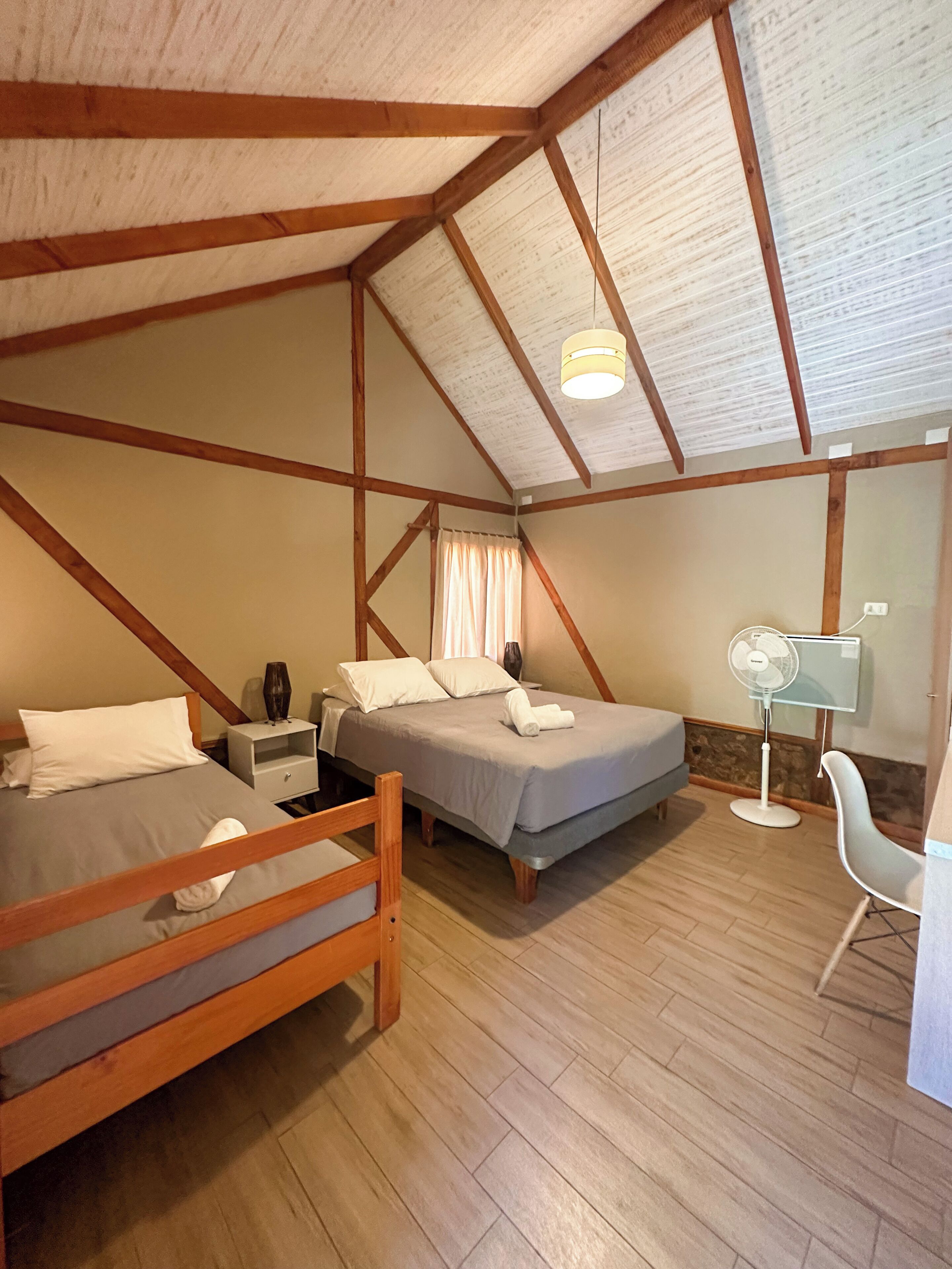 Classic Triple Room, Garden View | Premium bedding, down duvets, individually furnished, bed sheets