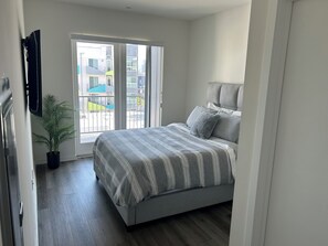 1 habitación, tabla de planchar con plancha, wifi y ropa de cama 