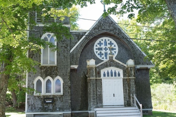 Front of the church now called The Sanctuary