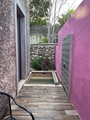 Property grounds - Amplia Suite de 2R con Cocineta, Comedor, Patio y Mini Alberca Privada (Mérida)