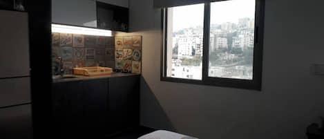 開放式客房, 1 間臥室, 吸煙房, 城市景觀 | 1 間臥室