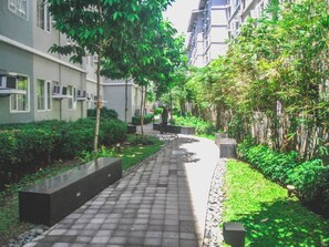 Room, 1 Bedroom, Accessible, Balcony | Property grounds - Room in Condo - Butler's Bnb A Trees Residences Qc Phil (Quezon City)