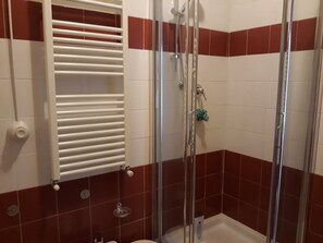 Apartment, 2 Bedrooms, Balcony, City View | Bathroom shower - Nice Apartment With sea View in Genoa (Genoa)