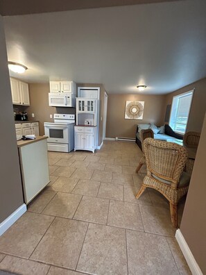 Interior - Gun Lake Cute Little Bungalow Cottage steps from beach w boat slip. (Wayland)