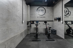 Fitness facility - VH | Cool apt Sta Ma la Ribera |balcón and gym | 130 (Ciudad de México)