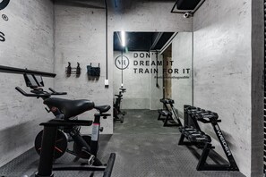 Fitness facility - VH | Relajate Sta Ma la Ribera 1BR + rooftop | 83 (Ciudad de México)