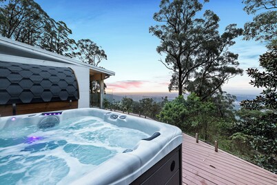 Secluded 6 bedroom home with stunning views.