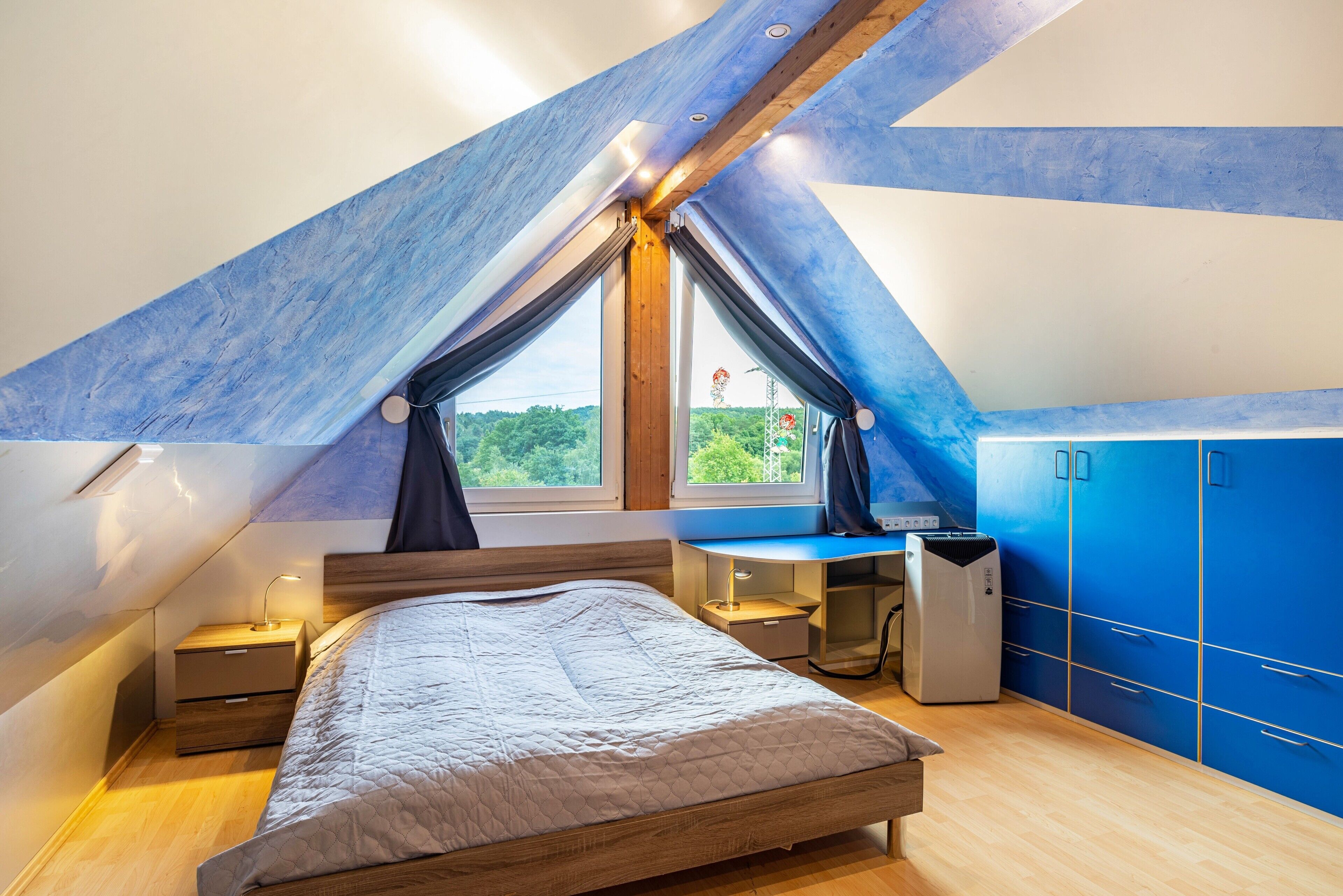 4 soveværelser, skrivebord, gratis Wi-Fi, sengetøj