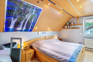 4 chambres, bureau, Wi-Fi gratuit, draps fournis