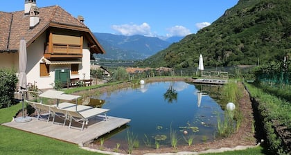 Holiday Apartment "Rosengartnerhof Gantkofel" with Mountain View, Shared Pool & Wi-Fi