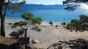 Apartment, 1 Bedroom, Balcony, Garden View | Beach - Apartments Helena - 45 Years of Experience (Zupa dubrovacka)