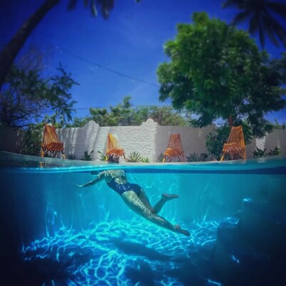 Cozy beautiful home near the beach and La Puntilla at Costa del Sol, El Salvador