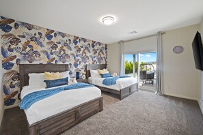 4 bedrooms, iron/ironing board, free WiFi, bed sheets - 4BR Oasis W/Heated Pool, Spa, Game room, BBQ & Mountain View (Desert Hot Springs)