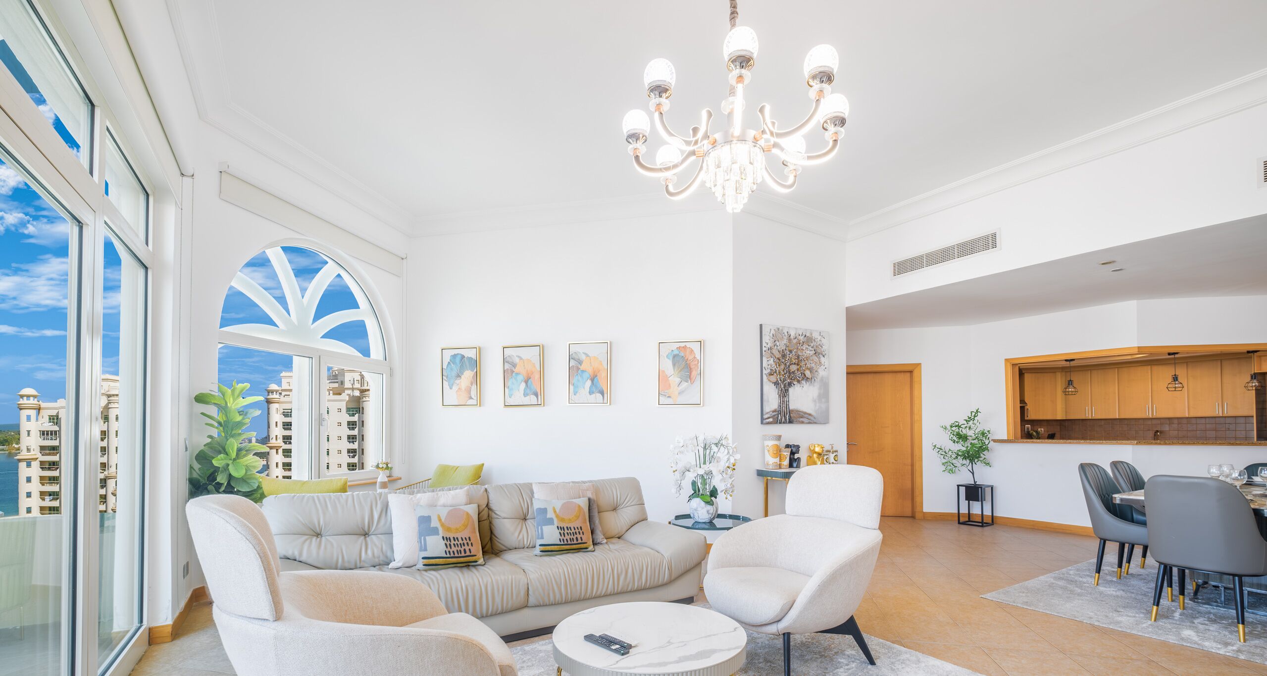 公寓 | 起居区 | 平板电视