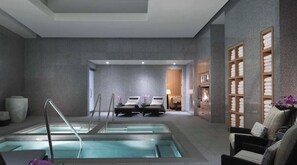 Body treatments, body wraps, body scrubs, manicures and pedicures
