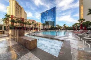 3 outdoor pools
