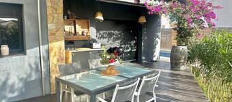 Villa Moderne 6 Personnes Piscine Privée et Jacuzzi