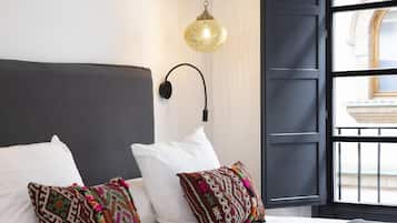 2 dormitorios, tabla de planchar con plancha, Internet y ropa de cama