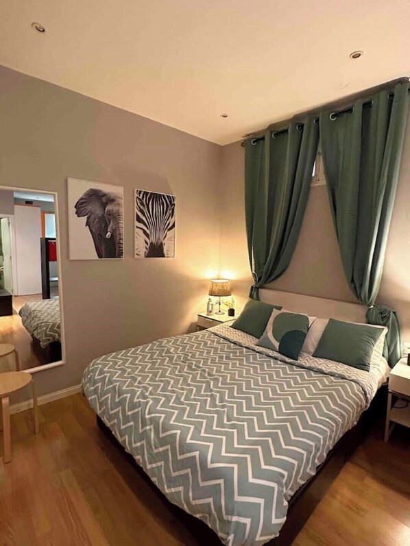 1 makuuhuone, Wi-Fi, vuodevaatteet