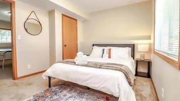 4 soveværelser, strygejern/strygebræt, Wi-Fi, sengetøj