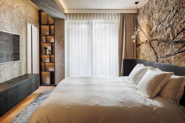 2 chambres, fer et planche à repasser, accès au Wi-Fi (inclus)